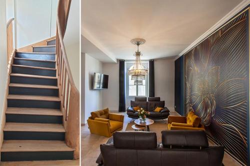 Aufenthaltsraum/TV-Zimmer, Confidences Escale à Brissac (Confidences Escale a Brissac) in Brissac-Quincé