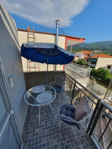 Terraza/balcón, Villa Fer Forze you have the feeling of your own holiday home in Asprovalta