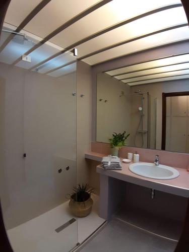 Bathroom, Bonaria Apartment in Elia