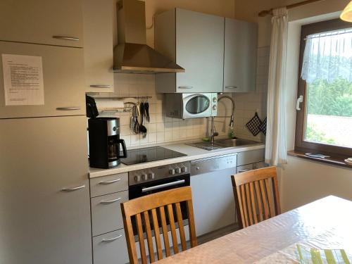 Kitchen, Ferienhaus Brandt im Ferienpark Falkenstein in Falkenstein