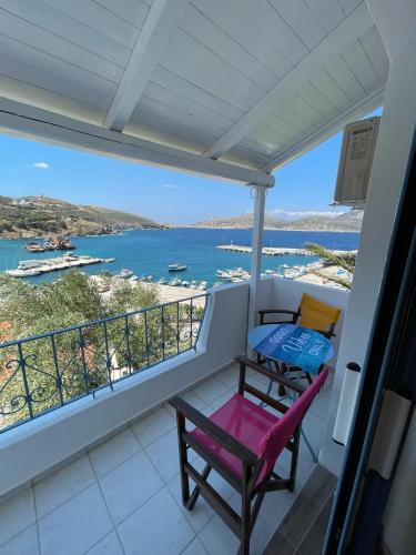 Balkons/terase, Patras Apartments in Fourni (Fournoi)