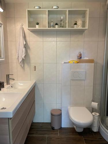 Bathroom, Appartement 2-pieces a Verbier in Bagnes