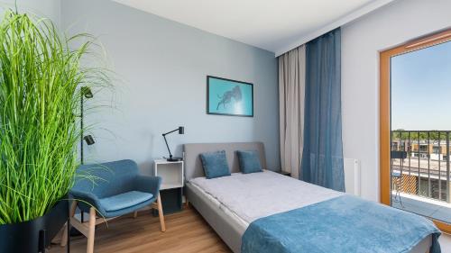 1 double bed