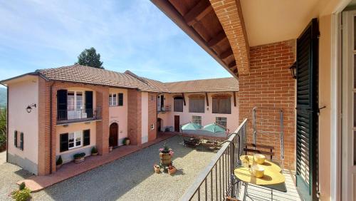 Erkély/terasz, Agriturismo Villa Caffarelli in Salice Terme