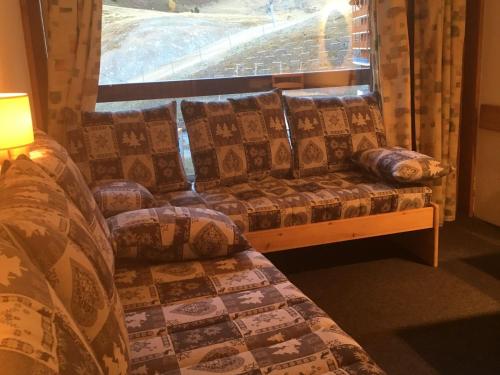 Studio cabine lumineux, ski aux pieds, balcon expose Sud, 4 pers, Arc 2000 - FR-1-346-446 in Arc 2000