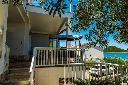 Erkély/terasz, Apartmani Medar in Blace