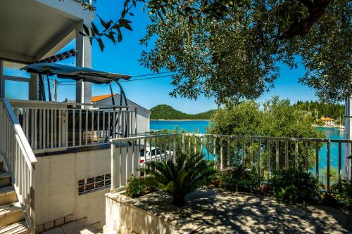 Erkély/terasz, Apartmani Medar in Blace