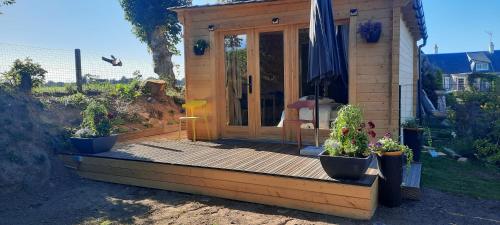 Chalet Studio 5kms Etretat in Villainville