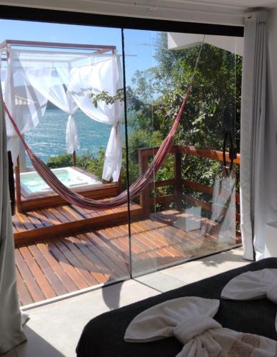 Hot tub, Casa Corazul in Cabo Frio