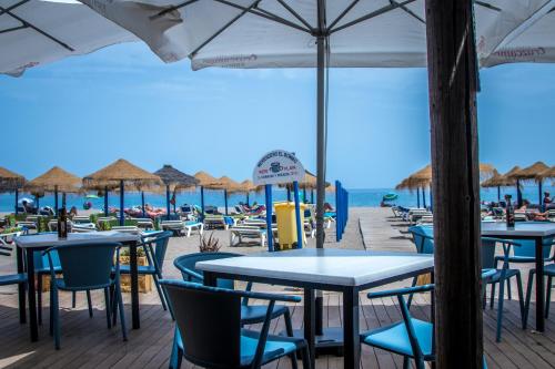 Restoran, Luxe appartement Las Palmeras Sitio de Calahonda Mijas Spanje in Riviera Sol