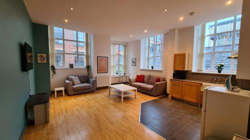 Spacious, bright and airy city centre flat. Unique converted Mill., Manchester (fotografie 8)