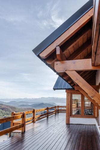 ระเบียง/ชานเรือน, Hosteria del Cerro in เซโร กาเตดราล