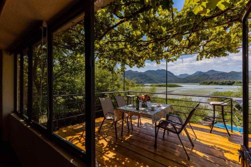 Balcony/terrace, Lake House Buric in Virpazar