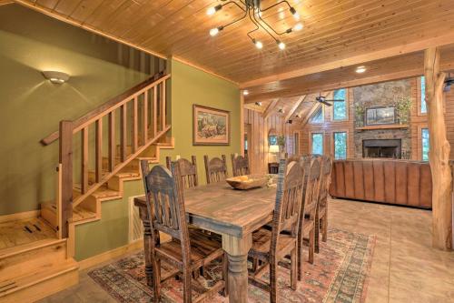 Country Cabin with Wraparound Deck and Views! in Springdale, USA