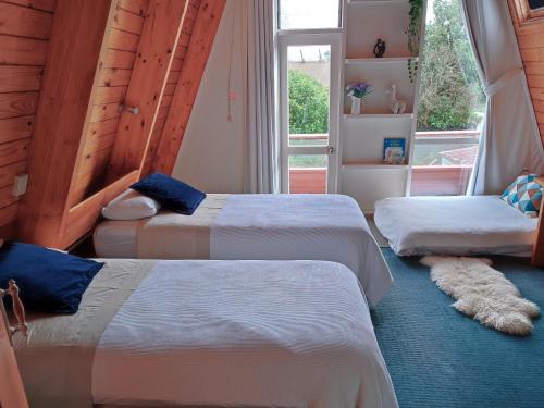 the Wooden A-frame in Hamilton