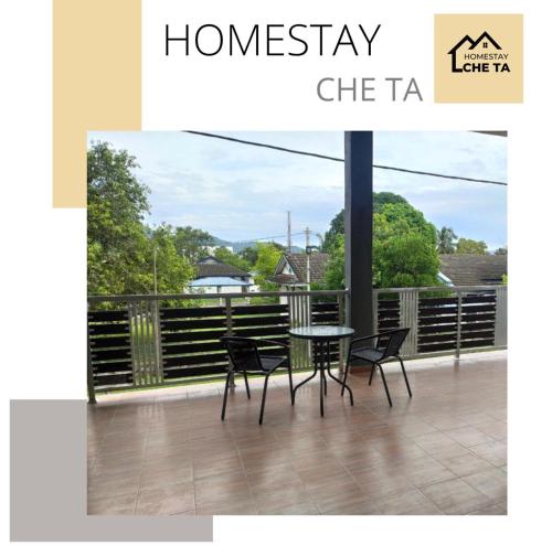 Balkong/terasse, HOMESTAY CHE TA TERENGGANU in Perhentian Islands