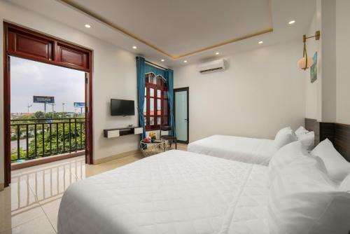 2 double beds