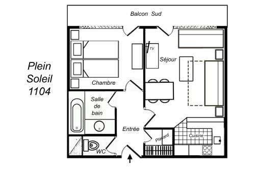 One-Bedroom Apartment (5 Adults)