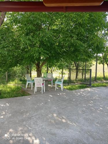 Rõdu/terrass, Studio apartman Sonja in Brinje