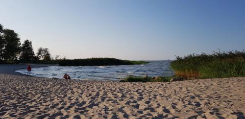 Strandliebe am Stettiner Haff