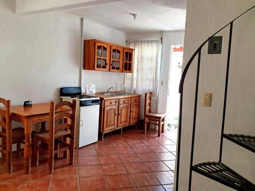 Kitchen, Hotel Paraje Casa Blanca in Oaxaca