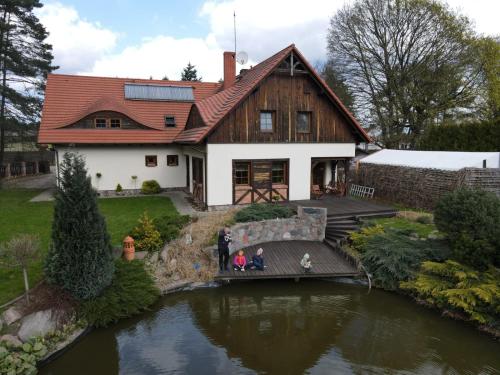 Viesnīcas āriene, Pensjonat u Garncarza in Sokole