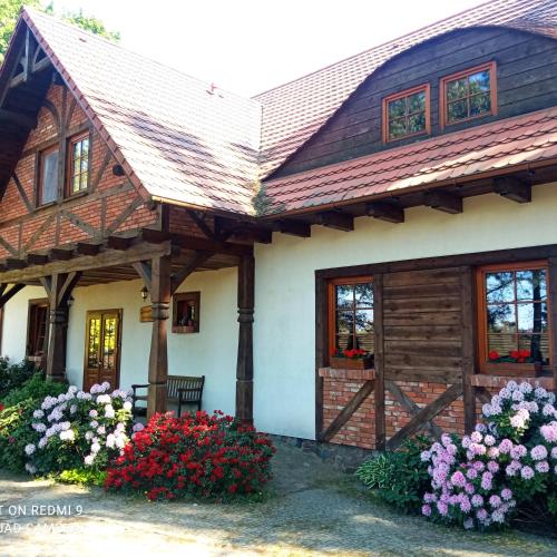 Viesnīcas āriene, Pensjonat u Garncarza in Sokole