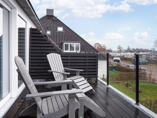 Erkély/terasz, Apartment Sneekermeer with Water Sports Access in Súdwest-Fryslân