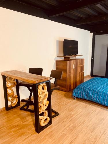 1 double bed, 1 sofa bed