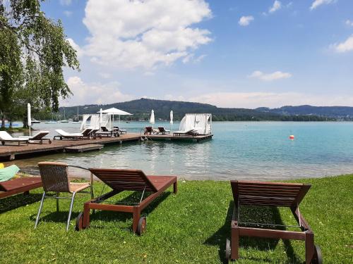 Ferienwohnung in Reifnitz am Wörthersee mit Seezugang - Apartment - Reifnitz