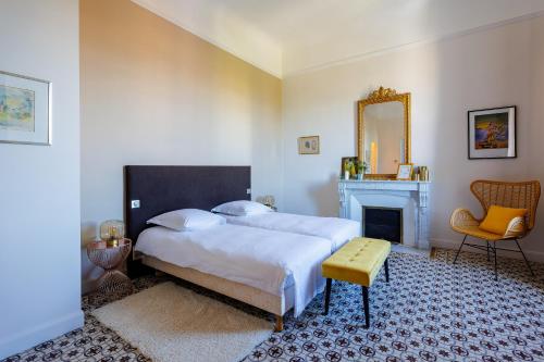 1 double bed