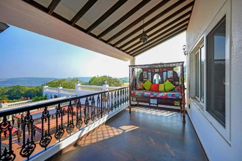 Ananda Villa by StayVista - A serene escape with Mountain-view, Heritage interiors, Swimming pool & Lush lawn