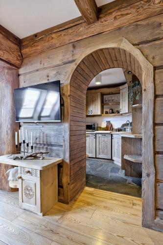 Konyha, Apartament Grota Lux, Odkryj-Zakopane in Kiry