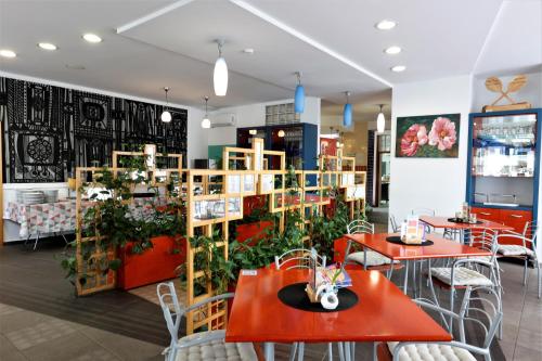 餐廳, Hostel Soline in 波多若斯