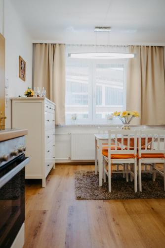 Cocina, Apartment RADO 75m2 mit Garten und Terrasse in Baden City Center