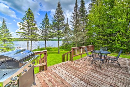 Secluded Woodsy Watersmeet Cabin with Fire Pit! in Watersmeet, USA