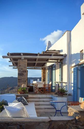 Elegant island house gîte à louer Ktikádhos