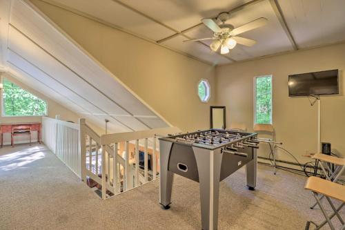 Cabin w/ Fire Pit & Decks - Walk to Lake Harmony! - image 14