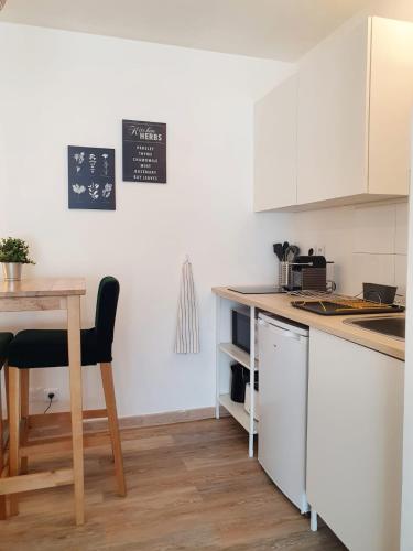 Studio fonctionnel au calme avec garage individuel et balcon, Lyon (Foto 6)
