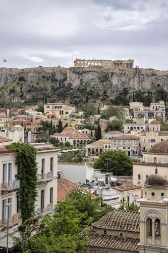 Sunny Luxury Loft,Stunning Acropolis View, Jacuzzi