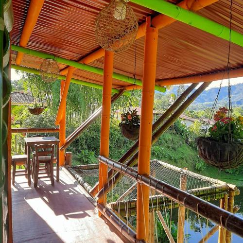 منظر, Cabaa Type Glamping - with swimming pool in Risaralda