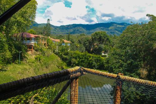 منظر, Cabaa Type Glamping - with swimming pool in Risaralda