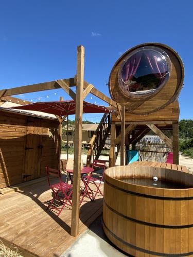 Hébergement Insolite avec SPA - Foudrenlair - Hotel - Bize-Minervois