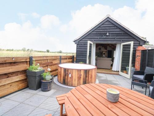 A szálláshely kívülről, Cobblers Barn in Potter Heigham