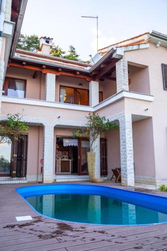 A szálláshely kívülről, Villa Milli with panoramic sea view in Veprinac