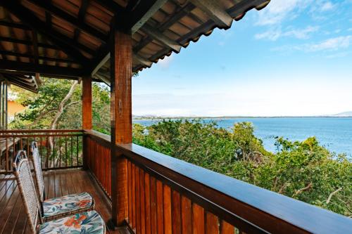 ระเบียง/ชานเรือน, Hotel Cave do Sol in โบเกย์เรา