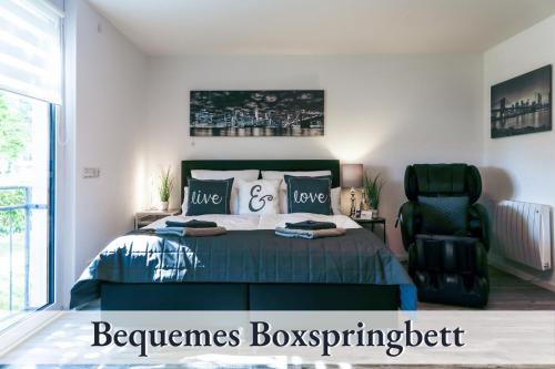 Relax-Apartment Biberach - Relax Massagesessel - Smart-TV 85 Zoll - voll ausgestattete Kuche - High- in บีเบรัค อัน เดอ ริส