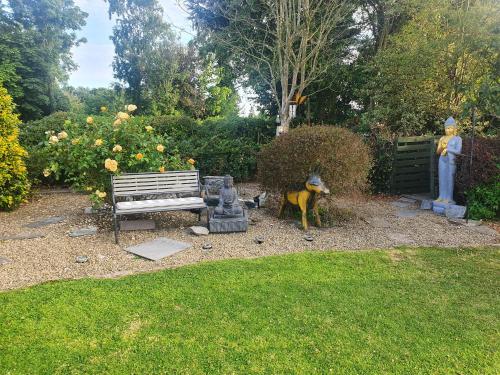 花園, Cosy Countryside Log Cabin in 其他地區