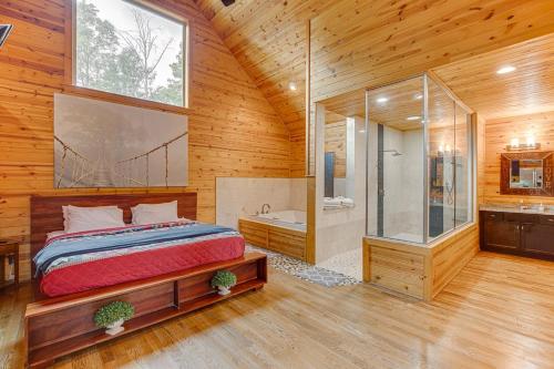 Perfect Couples Cabin w 2 Person Spa Bath in Cornelia, USA