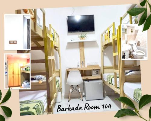 8 bunk beds